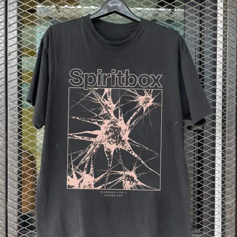 Футболка Spiritbox Band Serotoni Like A Loaded Gun, полный размер S 5XL