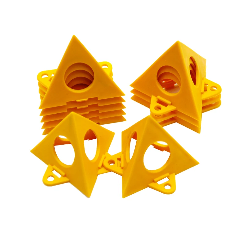 

100pc Pyramid Shaped Tripod Triangular Bracket Woodworking Paint Bracket Spray Painting Bracket Cushion Block Auxiliary Tool Set