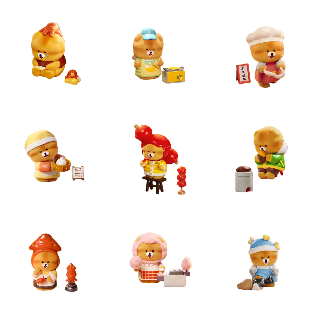 

MINISO Mochi ароматический киоск для закусок, серия, натуральная слепая коробка, загадочная коробка, кукла, кавайная фигурка, коробка-сюрприз, украшение, игрушки Gi