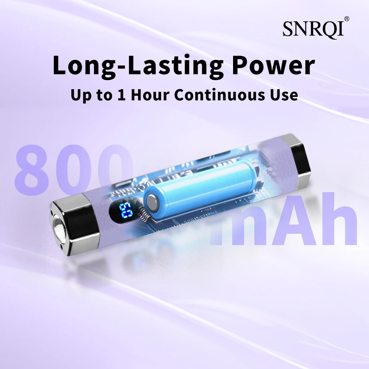 مصباح أظافر بمستشعر Ai، مصباح صغير LED بالأشعة فوق البنفسجية، مصباح لاسلكي قابل لإعادة الشحن لسطح المكتب وإضاءة تجفيف محمولة معالجة جميع جل الأظافر بسرعة