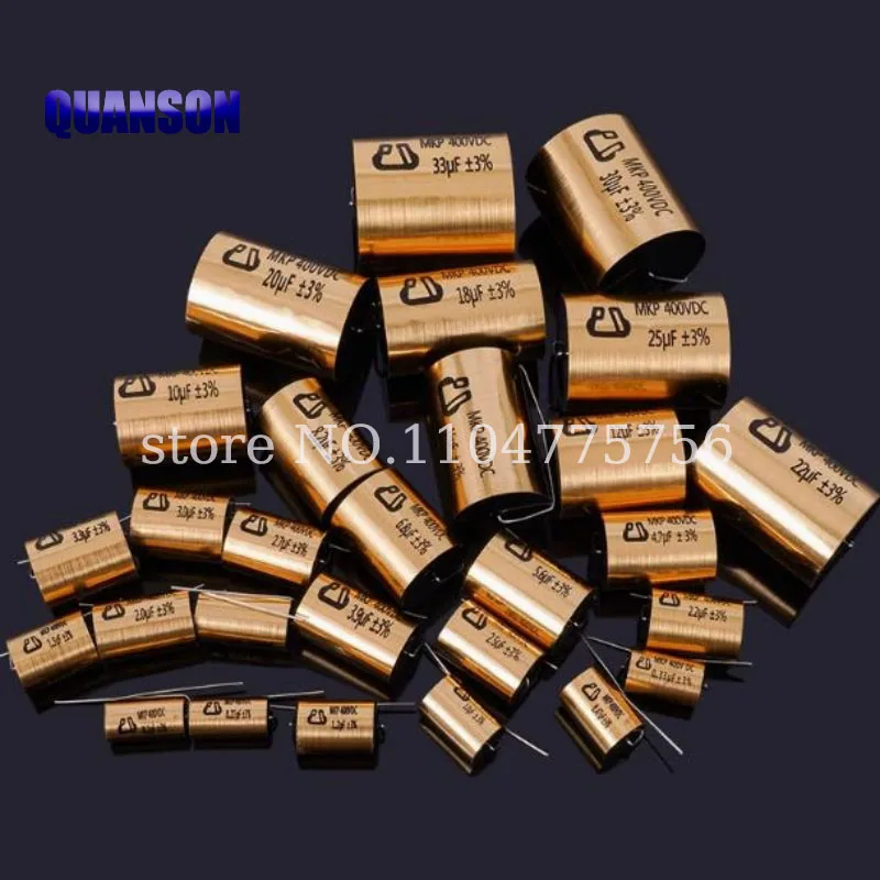 1 шт. металлизированный полипропиленовый громкоговоритель, усилитель мощности, частотный разъем, аудиоконденсатор MKP, полный диапазон ﻿