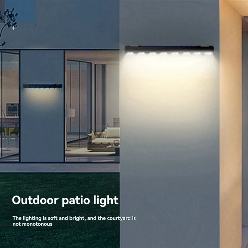 

Световой знак для патио, светильник на столбе, уличный светильник от сумерков до рассвета, солнечный знак, светильник на столбе, уличный светодиодный светильник, уличный знак, 4 лампы