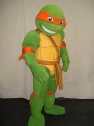 Nieuwe Volwassen Halloween Kerst Oranje Schildpad Mooie Mascotte Fancy Cartoon Mascotte Kostuum Pluche Fancy Dress Mascotte Kostuum