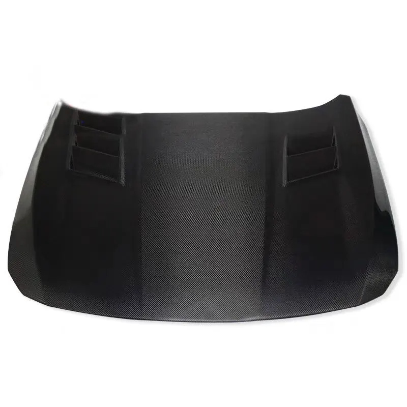 Real Carbon Fiber Car Engine Hood Cover for Honda 2016-2017 C i vic 10th FD2 Front Position