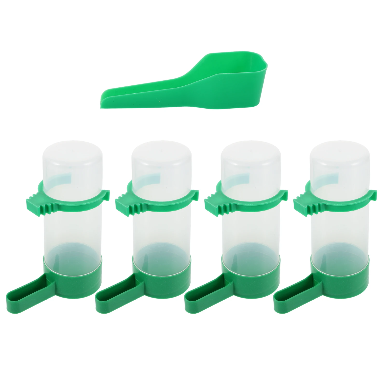 

1 Set Automatic Bird Water Feeder Splashproof Parrot Drinking Dispenser Durable Plastic Pet Accessories For Parakeet Cockatiel