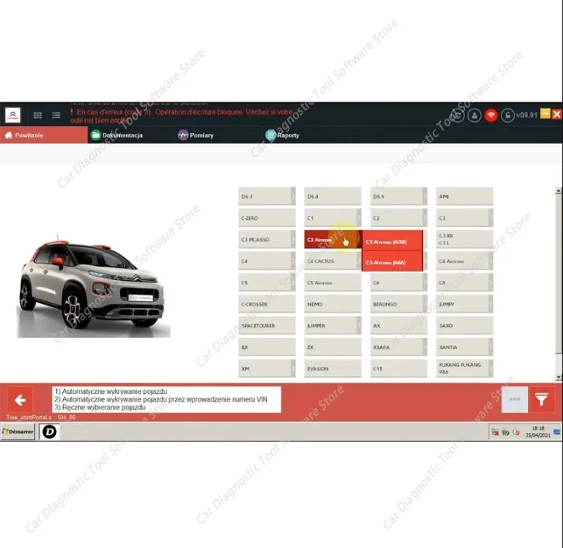 2023 FOR Diagbox V9.150 Car Repair Diagnosis Software Multi-language Fully Working for Peugeot for Citroen Diagnostic