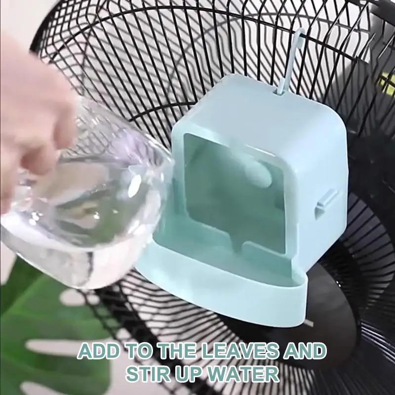 Electric Fan Cooling Storage Box Ice Storage Box Fast Cooling Portable Household With Hanging Hook For Electric Fans Ice Holders