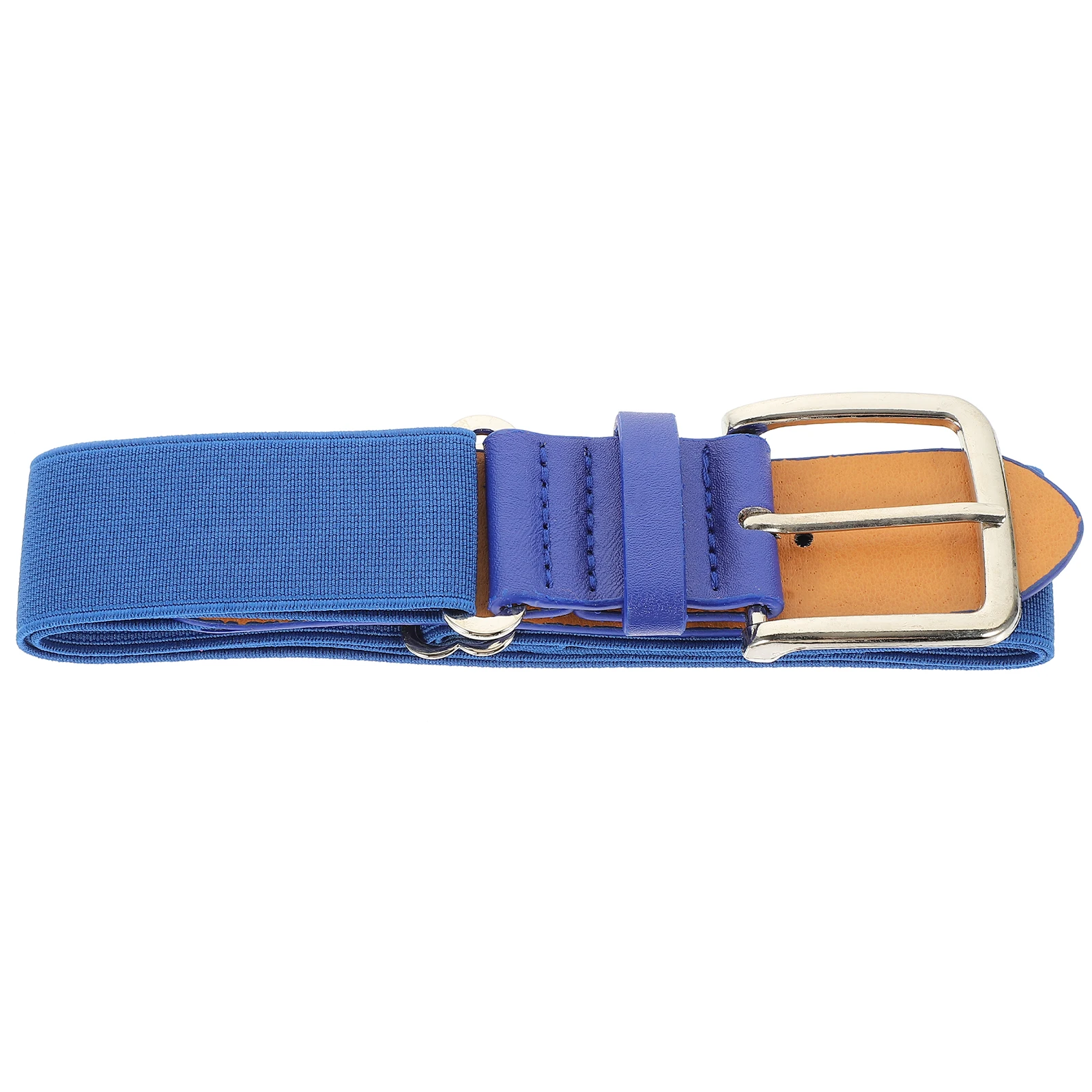 

Adjustable Elastic Baseball Imitation Sports Belt for Men Women Youth Outdoor Stretch Softball Belt Lightweight