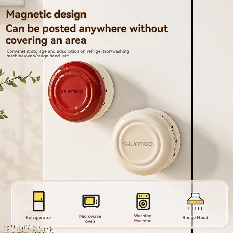 Temporizador mecánico magnétic - Kitchen Hand Gadgets reseña y precio