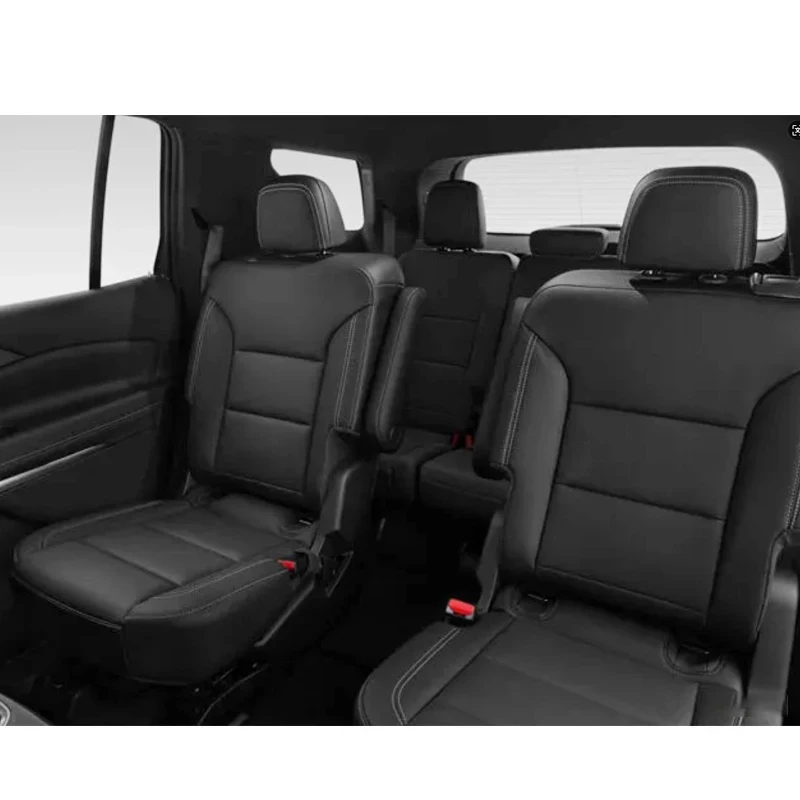 

Suitable forCustom Fit Car Accessories Seat Cover 6 7 Seats Full Set Nappa Leather 2009-2025 Chevy Traverse Chevrolet for Nissan