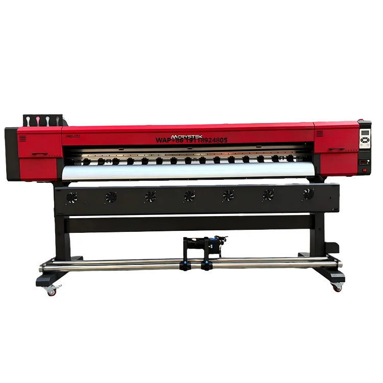 High Precision 2400DPI I3200 Eco Solvent Inkjet Printer 26ppm for Outdoor Signage Banner Roll to Roll Printing