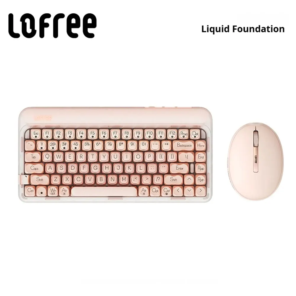 

LOFREE DOT "Foundation" Mechanical Keyboard Wireless Bluetooth Three Mode Hot Plug And Gasket Structure Single Optical Keyboard