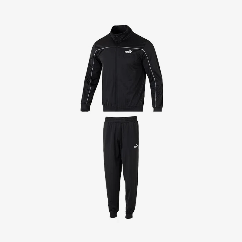 Puma Asli 2025 Musim Semi Pria Lari Latihan Gym Set Pakaian Olahraga 687653-01