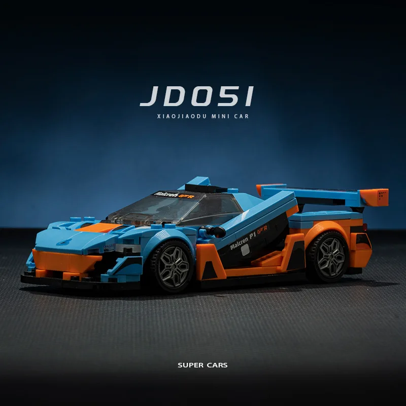 

3D Puzzle Assembly Toys, Exquisite Sports Car/Super Racing Model Ornaments, DIY Handmade Assembly Toys Gift,XT89