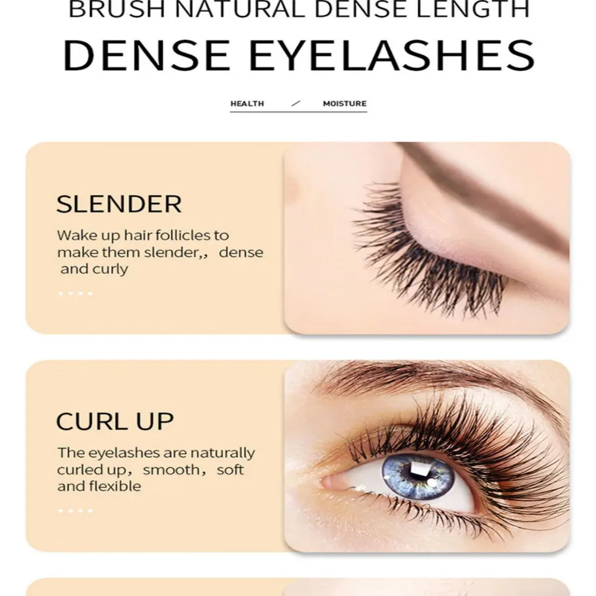 Eyelashes Growth Serum Lash And Eyebrow Enhancer Serum Eyebrow Longer Thicker Lash Enhancing Serum Cosmetics Make Up Tools