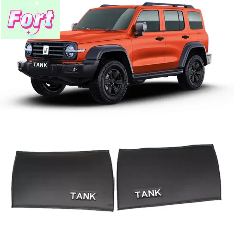 New For GWM Tank 300 Center Column Seat Belt Anti-collision Sticker B-pillar Sticker Noise Reduction Protection Pad Tank300 TANK