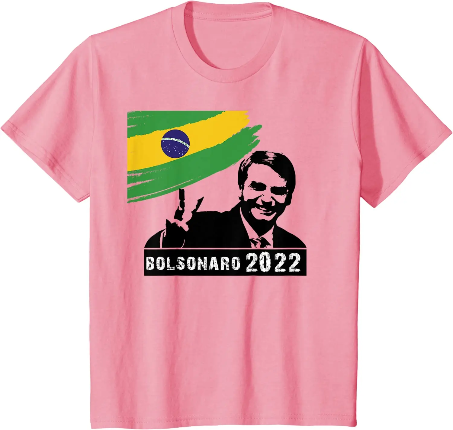 Bolsonaro Presidente Brazilian Bolsomito 2022 Brasil Flag Men T-Shirt Short Sleeve Casual Cotton O-Neck Summer Mens T Shirts