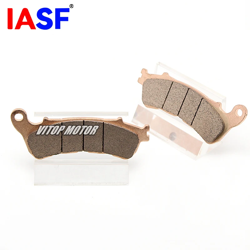 Подходит для Harley Sportster XL 883 XL1200 L/N/C/R/T/X 2014-2018 Super Low Iron Custom 48 72, спеченные передние тормозные колодки для мотоцикла