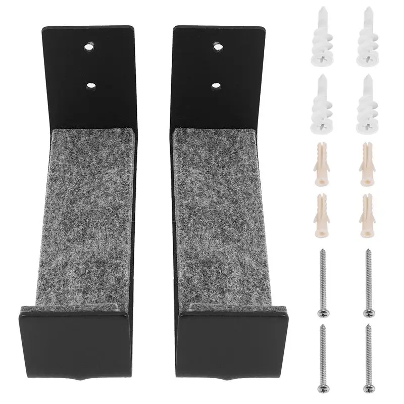 Ingenious-1Pair Hot Surfboard SUP Mount Rack,Kayak Boat Wall Rack Black