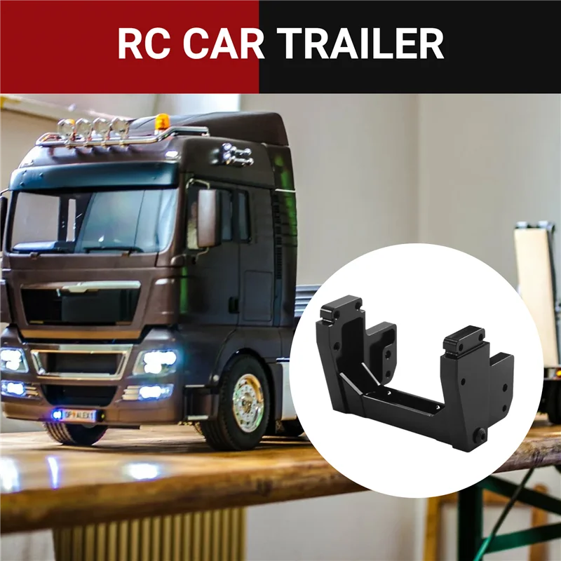 ABJL-Metal Tail  For Tamiya 1/14 RC Truck Trailer Car Tipper Scania Actros Volvo Lesu MAN Actros Upgrade Parts