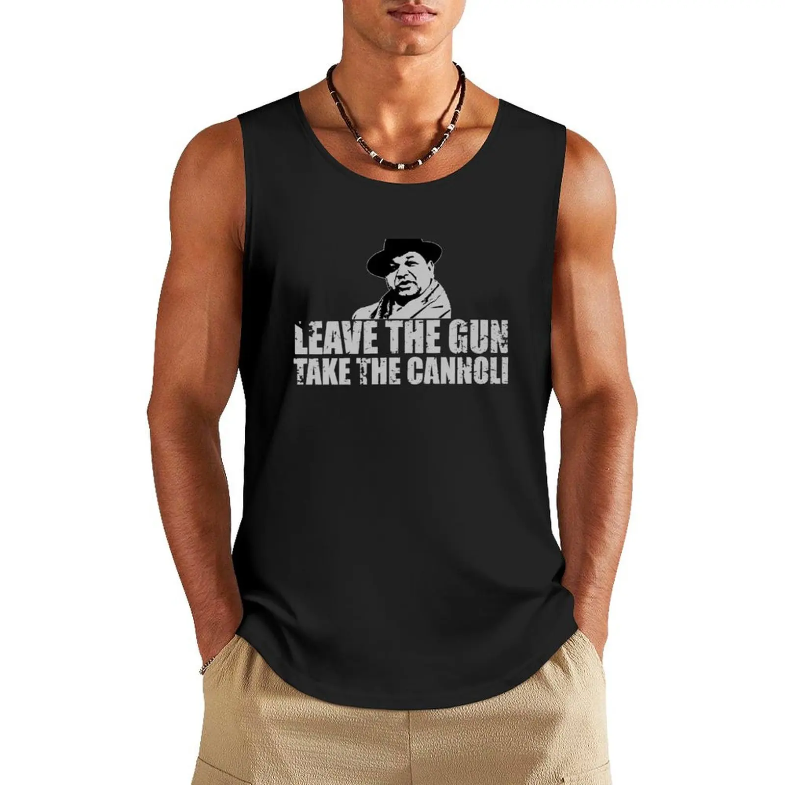 Leave The Gun Take The Cannoli #2 Tank Top gym t-shirts Man clothes for gym