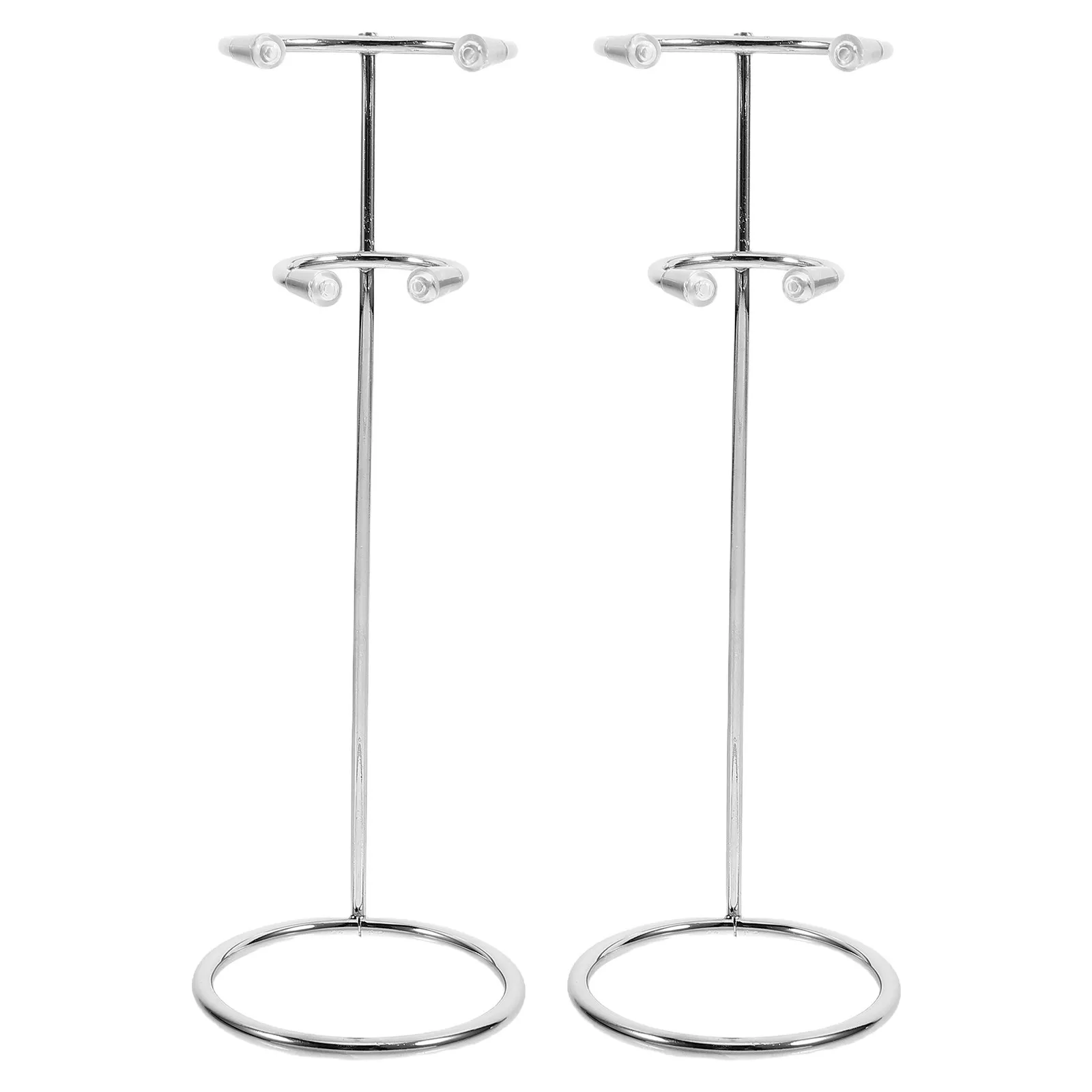 2Pcs Stainless Steel Frother Stand Easy Clean Hand Blender Holder Whisk Storage Kitchen Organizer Milk Frothers Stand