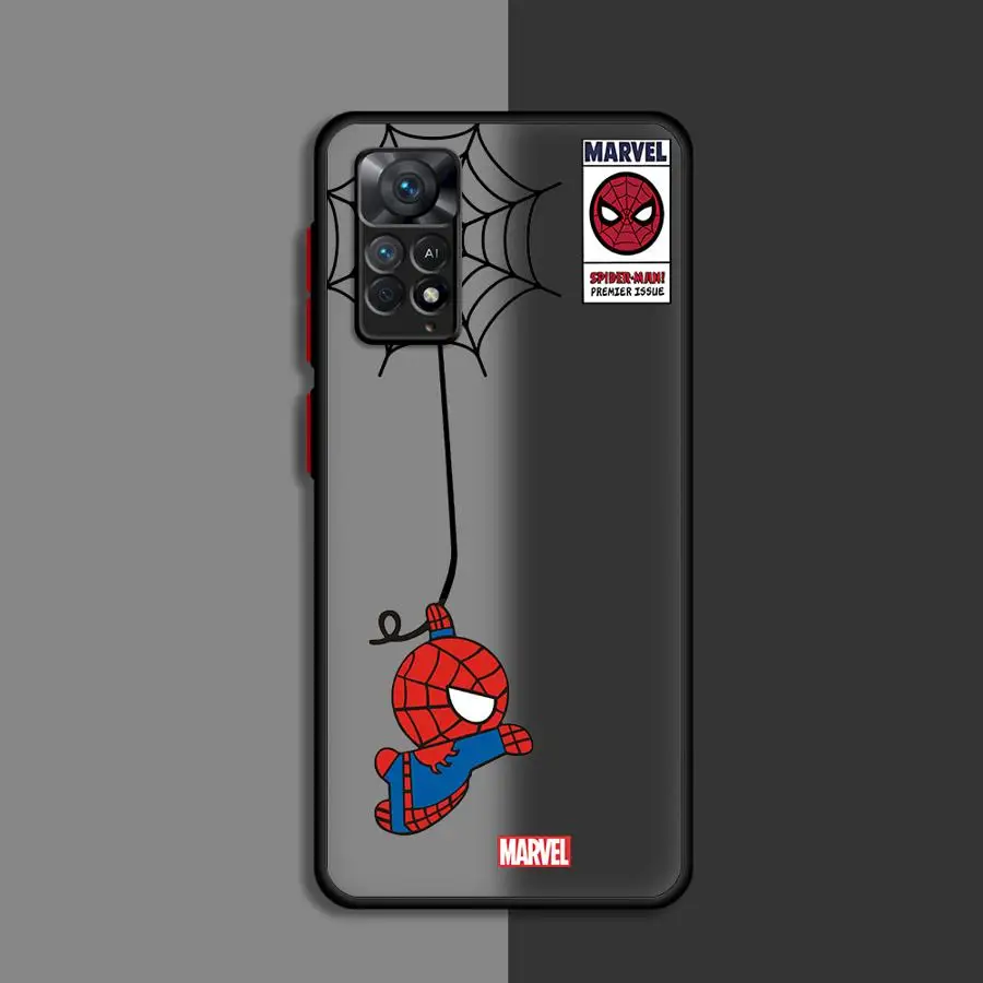 Marvel Spiderman Venom Phone Case for Redmi Note 11 9 Pro 11S 12S 11T 9S 10 Pro 8T 8 7 10S 12 13 Pro 13 Pro Plus Soft Cover