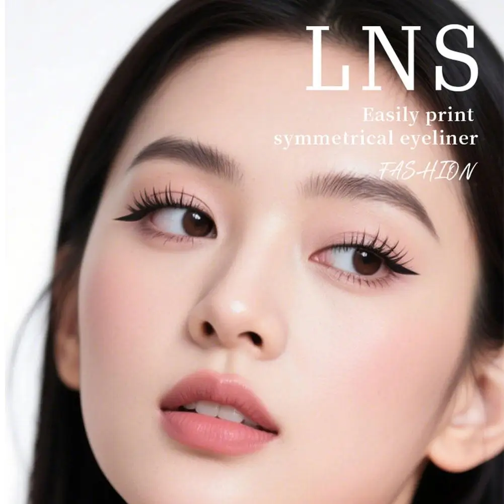 واحد ختم ختم القلم اليسار اليمين ختم كحل القلم قطعة واحدة كسول مقاوم للماء العين اينر ختم التجفيف السريع ماكياج مستحضرات التجميل