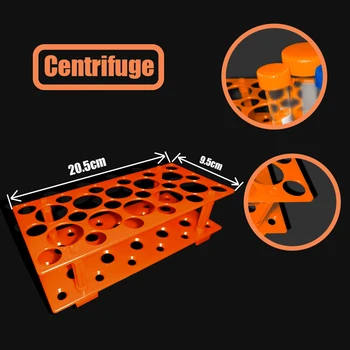 Test tüpü tutucu 28 delik 10/15/50ml santrifüj tüp raf laboratuvar ayrılabilir plastik Test tüpleri tutucu Stand braketi