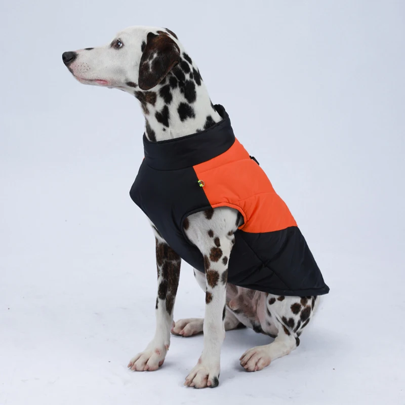 Dog Waterproof Jacket Pet Vest Dog Clothes for Large Dogs Winter Dog Warm Coat Puppy Sweatshirt Chihuahua French Bulldog Costume
