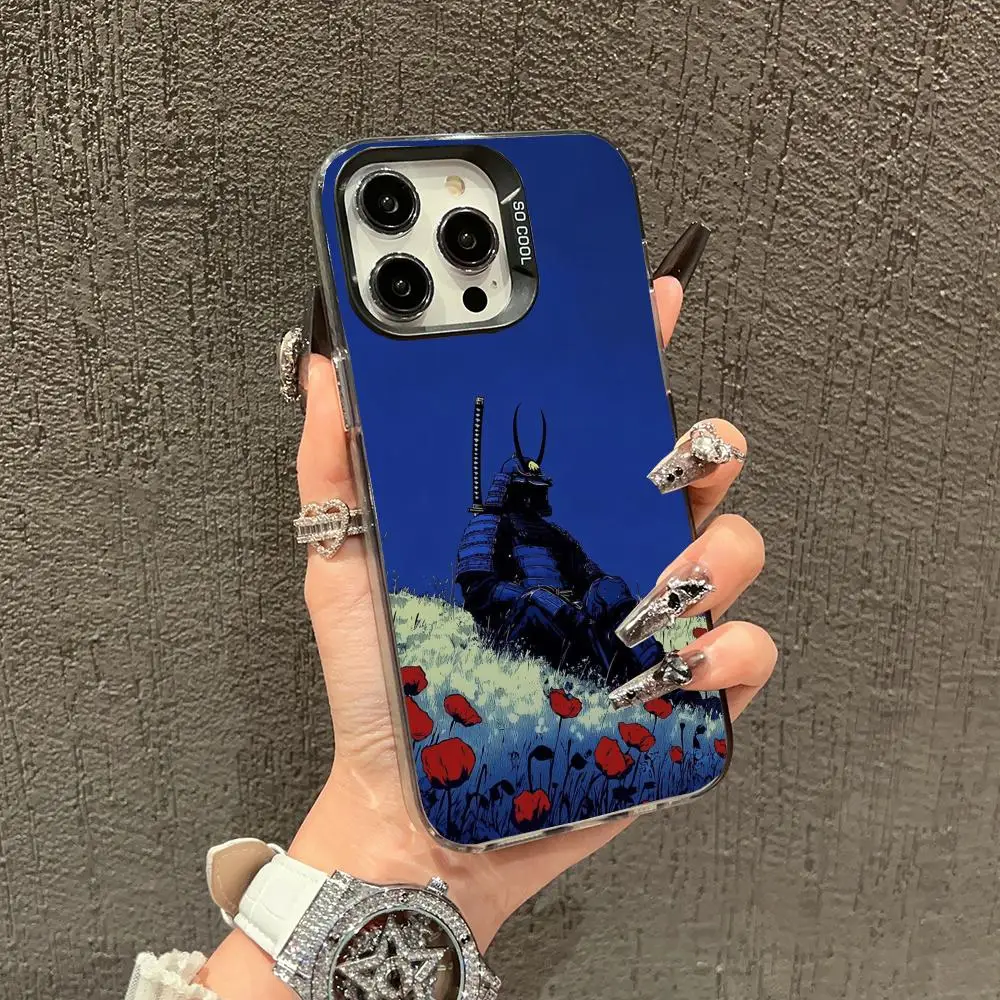 

Samurai Scenery Phone Case case for iPhone17 16 15 14 13 12 11 Pro/ Max/Plus shock-proof rear cover anti-fingerprint