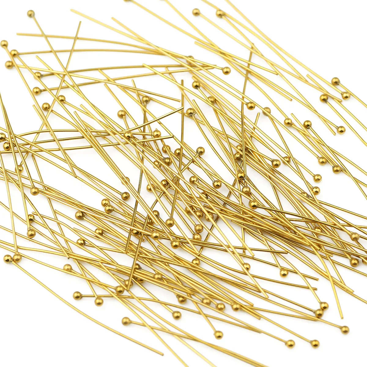 

6MM High Quality Ball Pins Head Pins For Jewelry Making Findings Earrings DIY Accessories Ball Flat Pins Needles Wholesale