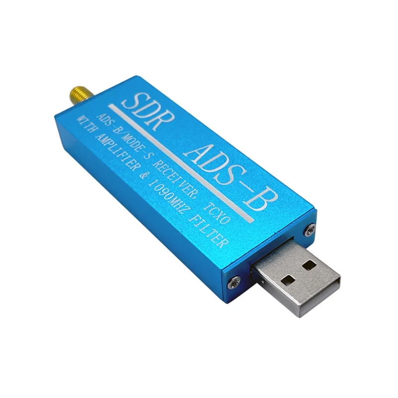 RTL2832U ADS-B Mode-S USB SDR TV استقبال المدمج في مضخم الترددات اللاسلكية (RF) 1090Mhz ممر الموجة تصفية راديو SDR الفرقة التلفزيون الماسح الضوئي موالف دائم-