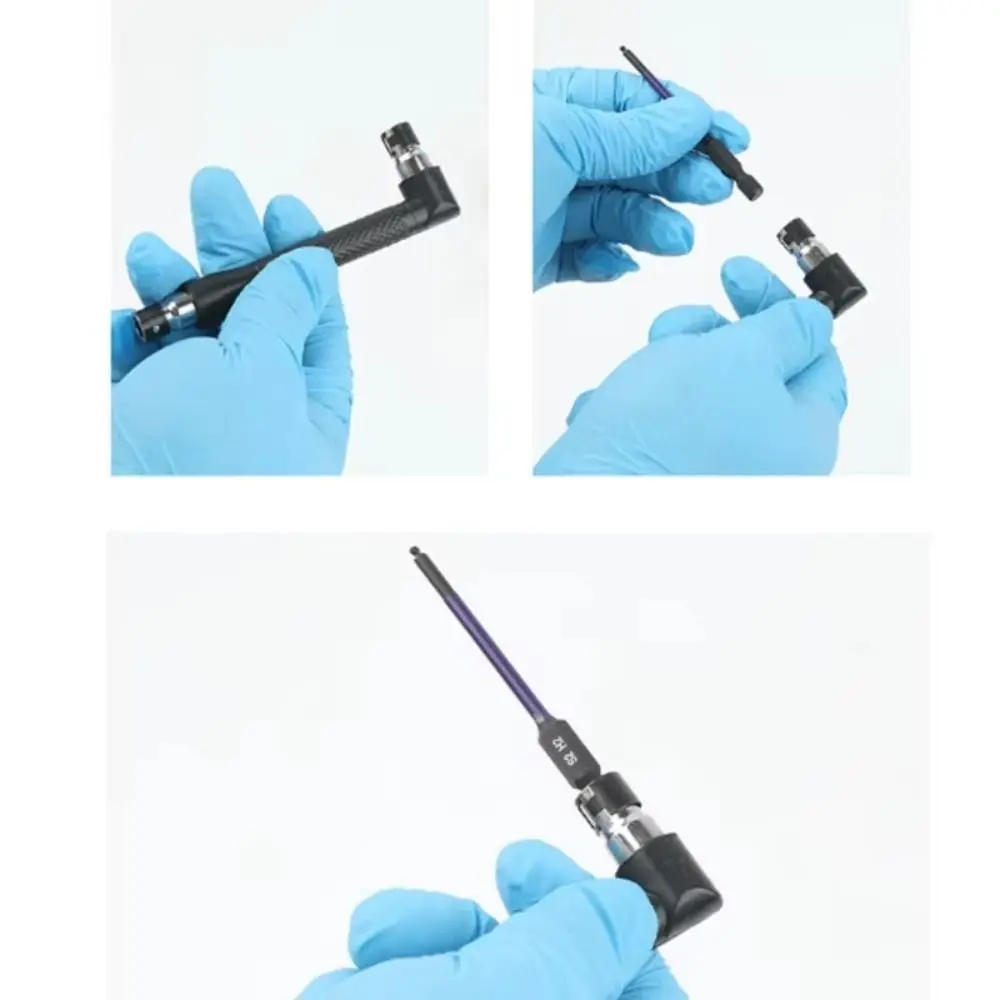 75mm Ball End Hex Bit 1/4 Inch Hex Shank with Double-ended Hexagonal Screwdriver Bit Durable Wear-resistant Hexagonal Drill Bit