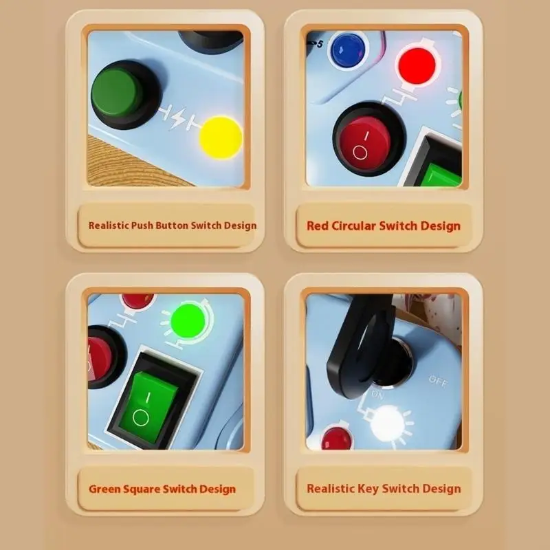  Interactive Learning Toy For 3+ Years Kids With Realistic Circuit Simulation Safe ABS Construction And LED Effects
