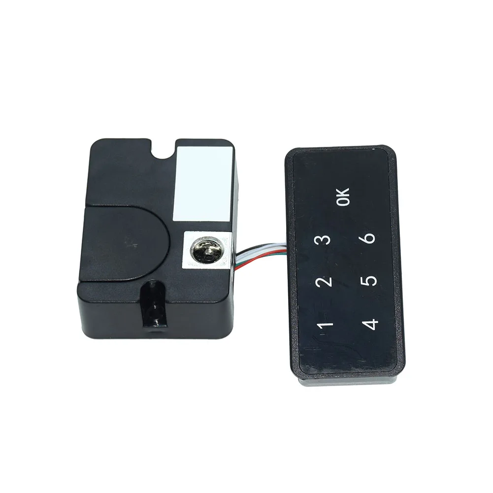 Fingerprint Operated Drawer Lock with USB Power for Cabinets Wardrobes Storage Units Gym Locker Doors ABS 75mm Size
