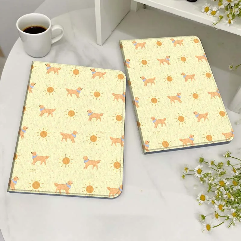 

Cartoon Dog Sun Pattern For Honor MediaPad MatePad 6 7 X8 M5 M6 V6 V7 T5 T10 T10s 10 11 SE C5e X8a Pro Lite Tablet Case