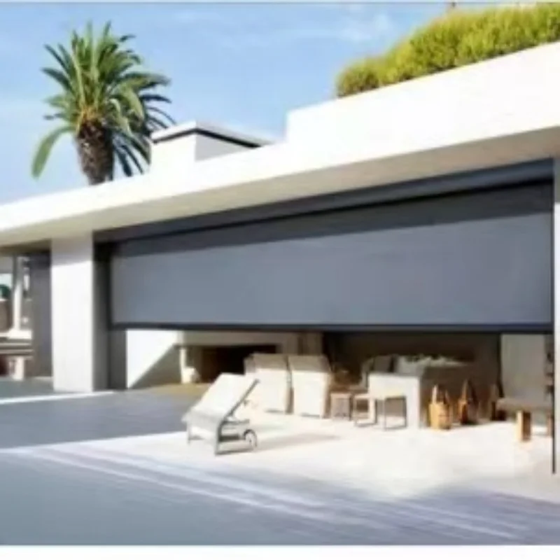 Custom Outdoor pavilion and balcony windproof and sunshade curtains, shading, heat insulation and windproof roller blinds