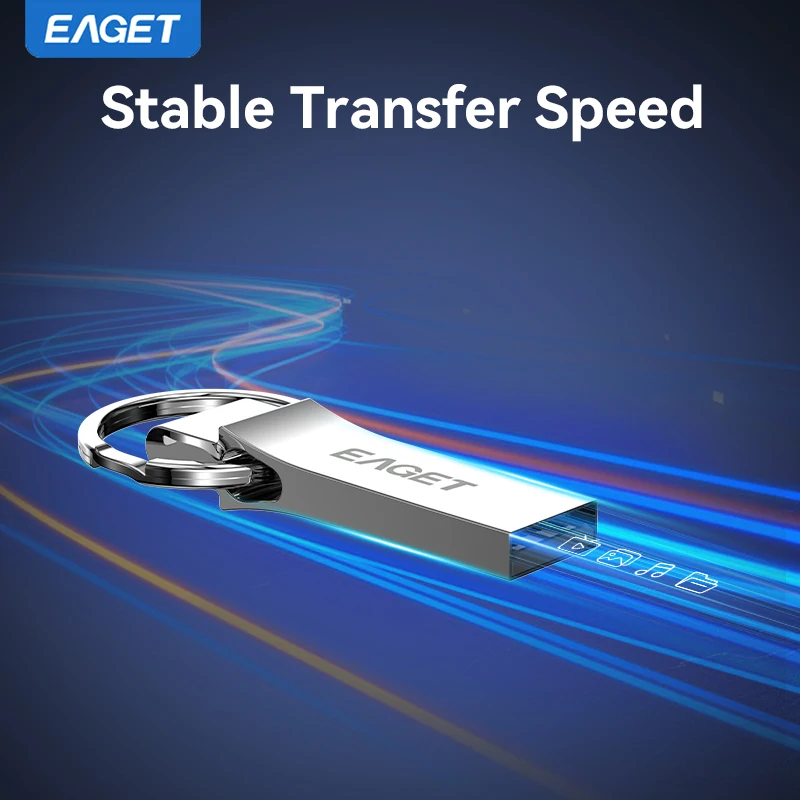 EAGET U5 Mini USB Stick Pendrive Memory Stick Available in 64GB/32GB/16GB Micro Metal USB2.0 Flash Drive