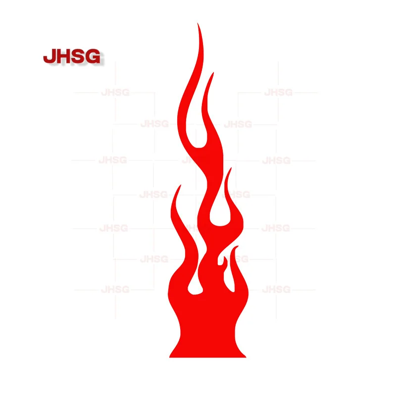 

DIY Flame Vinyl Stickers Waterproof Car and Motorcycle Fuel Tank Stickers