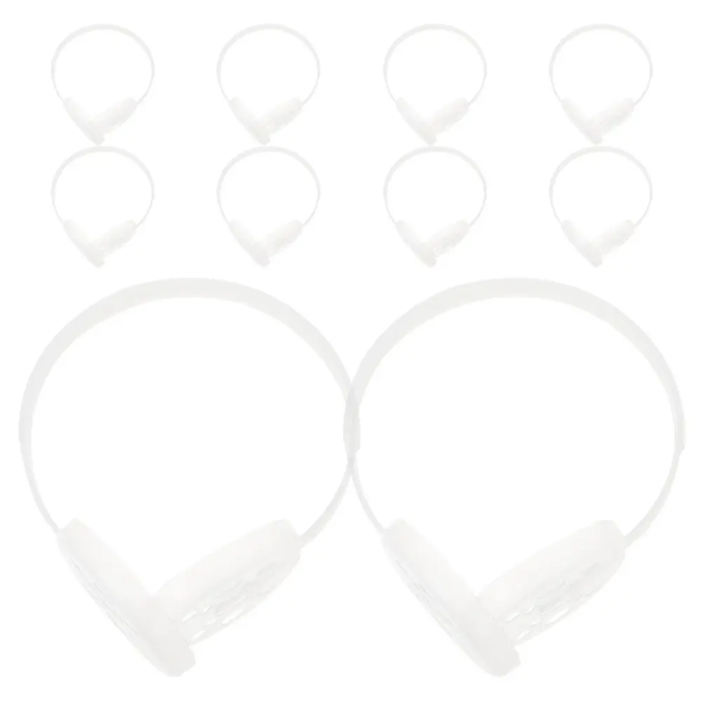 

5Sets Warm Earmuff Frame Plastic Inner Structure DIY Stable Earmuff Rack for Ski Camping Outdoor Use Accessories