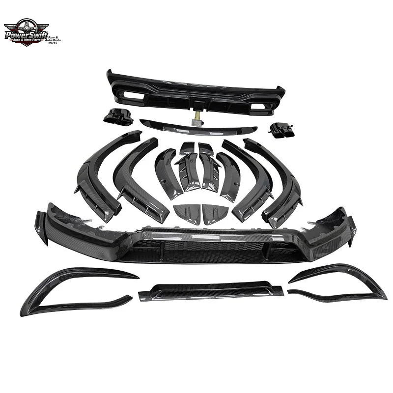 Suitable for 21-22 Mercedes-Benz GLS Maybach Modified MSY Small Surround Carbon Fiber Cross-Border Modification Accessories