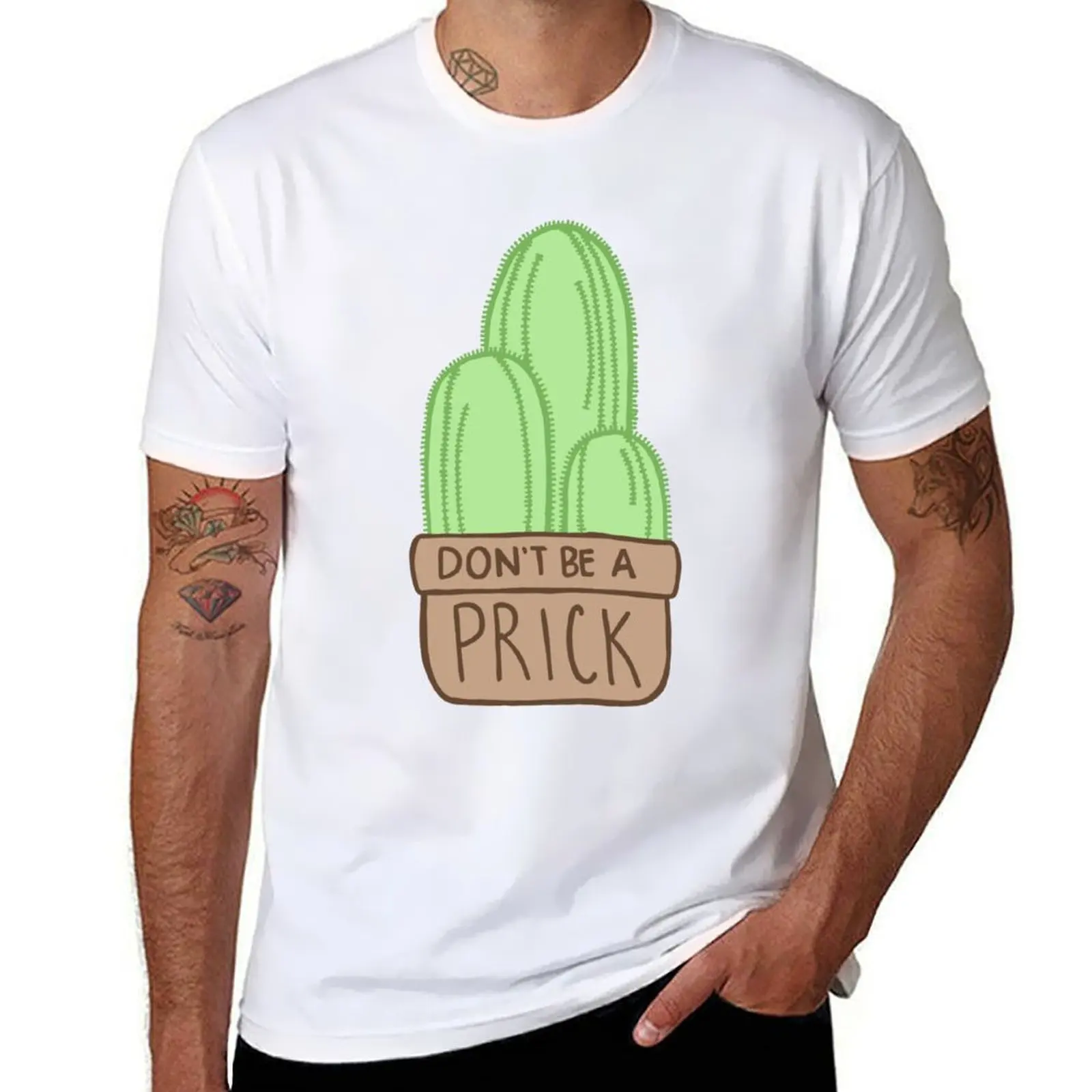 

Don't Be a Prick Cactus T-Shirt essential t shirt t shirt man casual funny t shirts dark humor T-Shirt