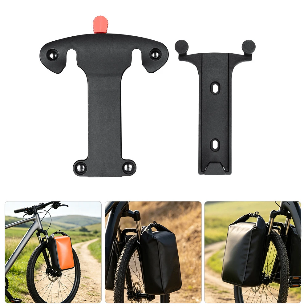 Front Fork Bag Buckle for Bicycles Compatible with Multiple Scooter Models Using Two-Method FOR Mounting System