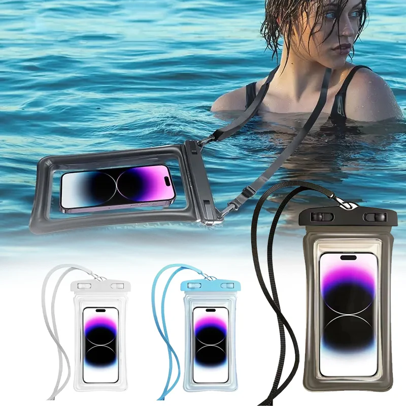 Bolsa impermeable universal para teléfono, 1-30 piezas, para buceo y natación