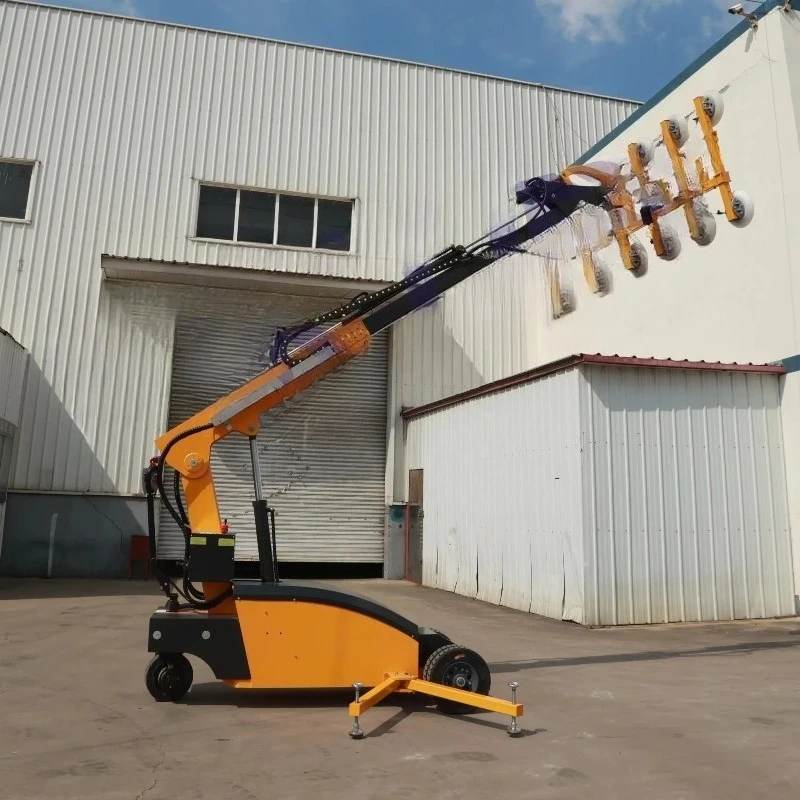 New High Quality Mobile Crane Rotation Vacuum Lifter with Hydraulic Pump and Motor for Construction Use High Quallity