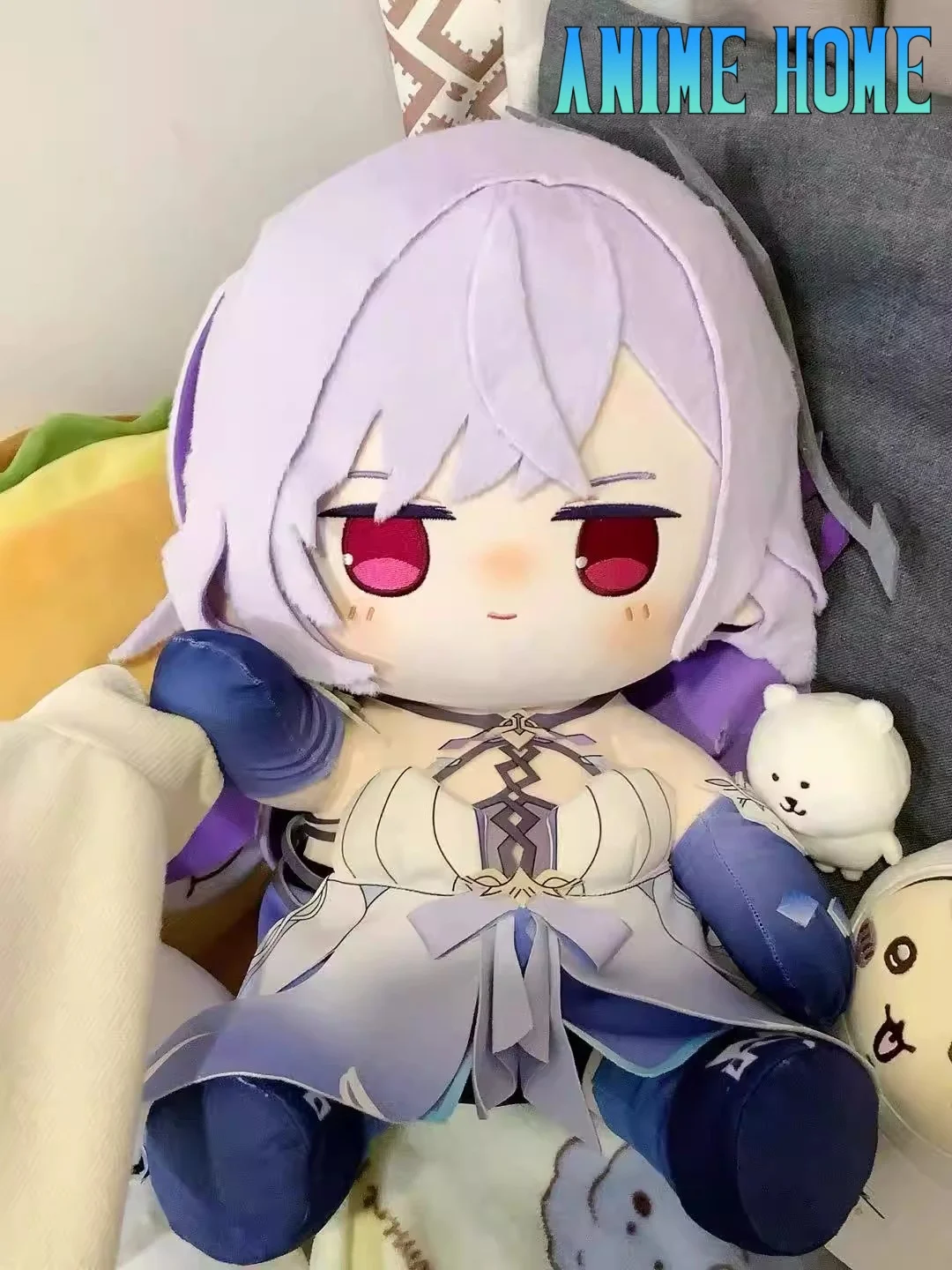 

Plushie Genshin Impact Skock 40cm Doll Toy Sitting Body Clothes Costume Dress Up Game Cosplay