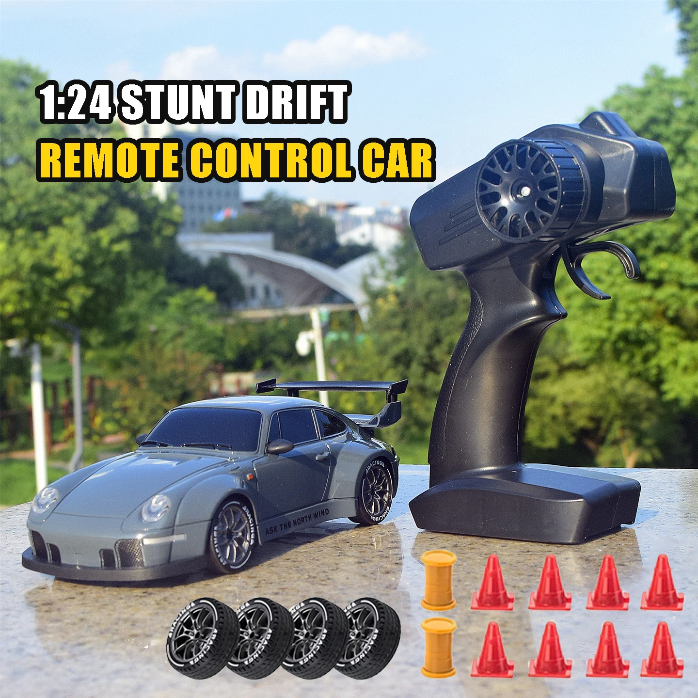 

Rc Drifting Car 1/24 High Speed Remote Control Racing Car 2.4G Electric Model Toys Radio-Control Vehicle Kids Xmas NewyearGift