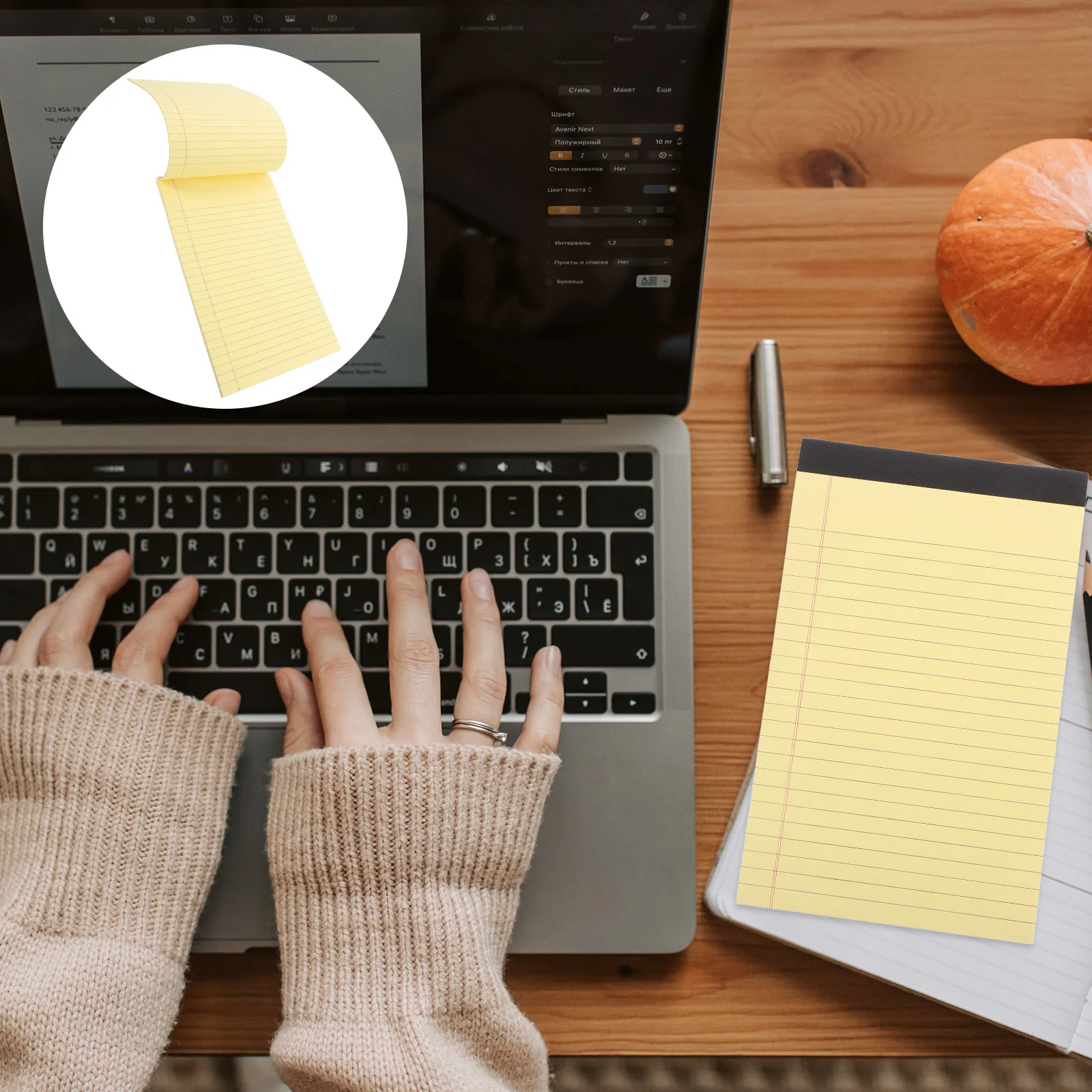 

4Pcs Small Memo Notepads Tearable Pads Horizontal Lined Writing Pads Smooth Paper School Office Writing Pad Tearable Notepads