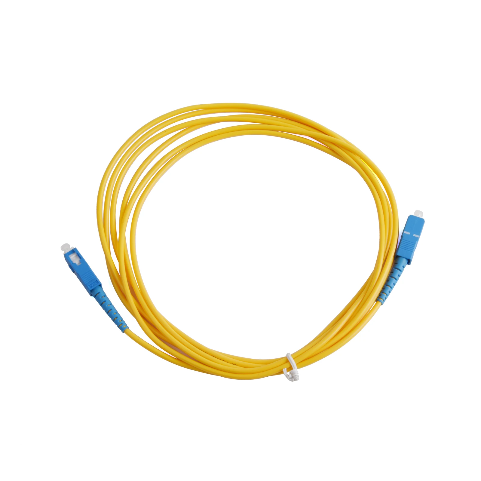 1PCS Fiber Optic Cable UPC SC to SC Extension Wire Single-Core Single Mode Simplex Indoor Patch Cord 1M/5M/10M/15M/20M/30M